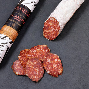 Fra' Mani Calabrese Salame - Award Winning Dry Aged Gourmet Artisan Salami & Charcuterie
