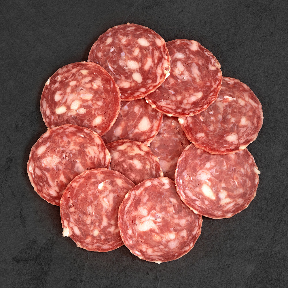 Fra' Mani Italian Dry Salame Pre-Sliced Artisan Salumi - Dry-Cured Salami