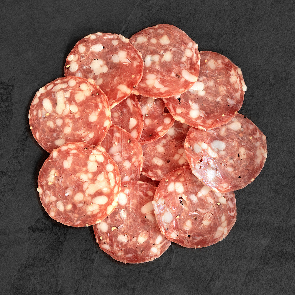 Fra' Mani Salame Toscano Dry Salame Pre-Sliced Artisan Salumi - Dry-Cured Salami
