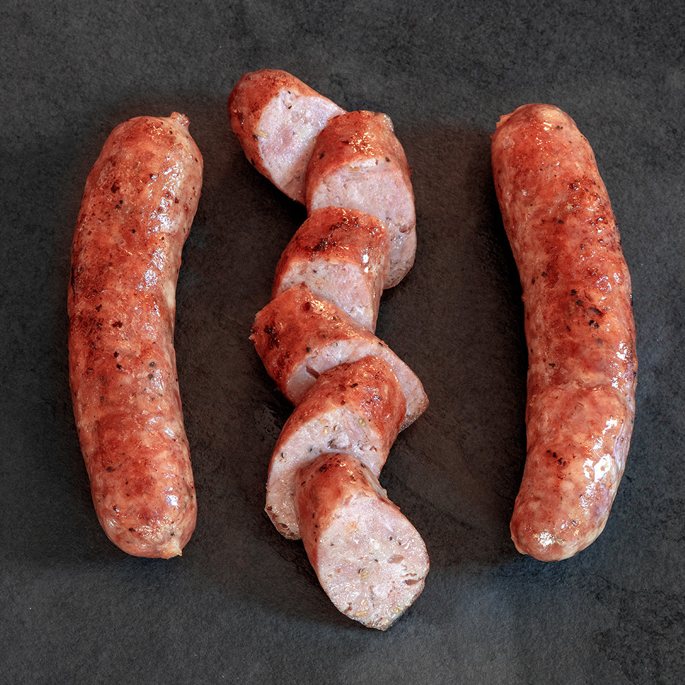 Fra' Mani Classic Italian Smoked Sausage 4-Pack. Paleo and Gluten-Free