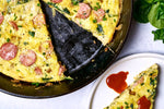 CLASSIC SALT & PEPPER SAUSAGE FRITTATA