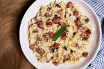 SALT & PEPPER SAUSAGE, SAGE, & BROWN BUTTER PASTA