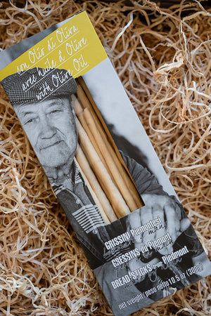 
                  
                    Casa Vecchio Grissini Piemontesi Bread Sticks. Part of a gourmet gift box and perfect for salumi and charcuterie boards and gifts for foodies
                  
                