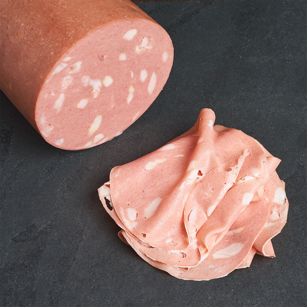 Fra' Mani Classic Mortadella - Slow Roasted and Lightly Smoked - Gourmet Salumi and Charcuterie